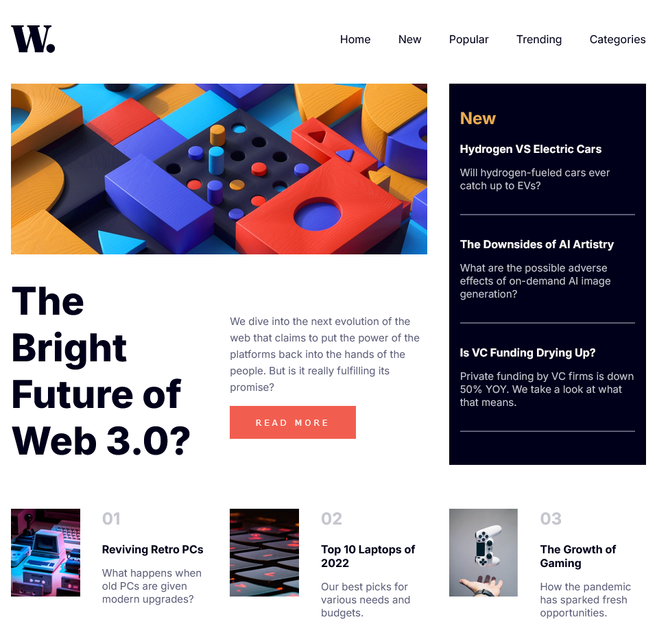 News Homepage